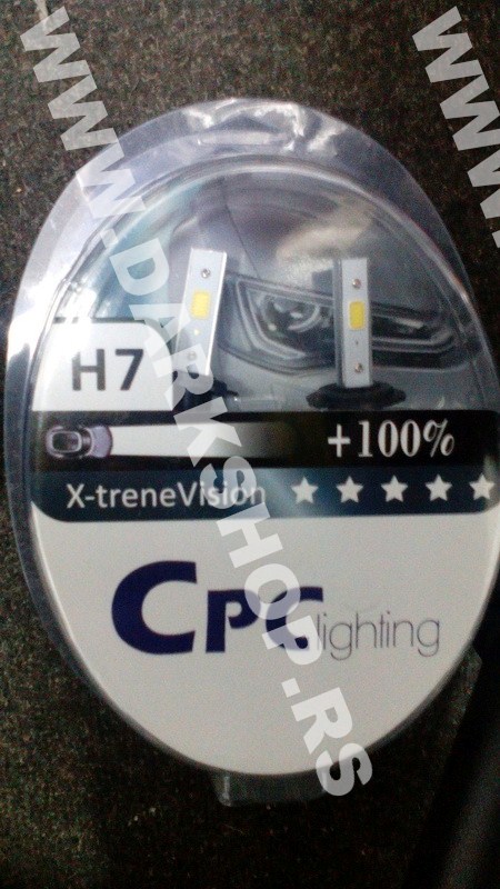 LED SIJALICA H7 ZA GLAVNO SVETLO/6000K/2800 LUMENA